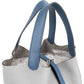 Hermès Taurillon Clemence Bicolor Picotin Lock 22 (MM) Handbag