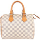 Louis Vuitton Monogram Damier Azur Canvas Speedy 25 Handbag
