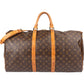 Louis Vuitton Monogram Canvas Keepall 55 Bandoulière Travel Bag