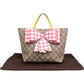 Gucci Monogram GG Supreme Children's Tote Bow Handbag
