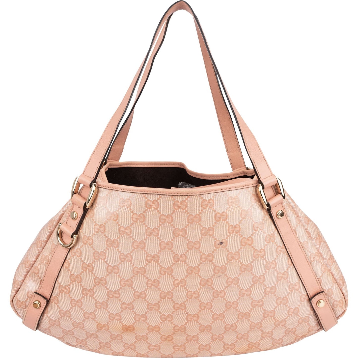 Gucci Monogram GG Canvas Abbey Hobo Shoulder Bag