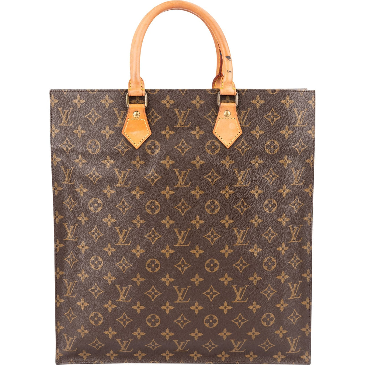 Louis Vuitton Monogram Canvas Sac Plat Handbag