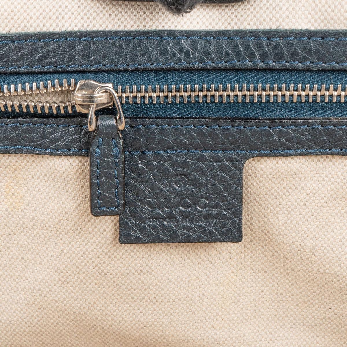 Gucci Bamboo Top Handle Tote aus Guccissima-Leder – Ansicht 10