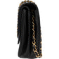 Chanel Quilted Lambskin 24K Gold Double Flap Shoulder Bag