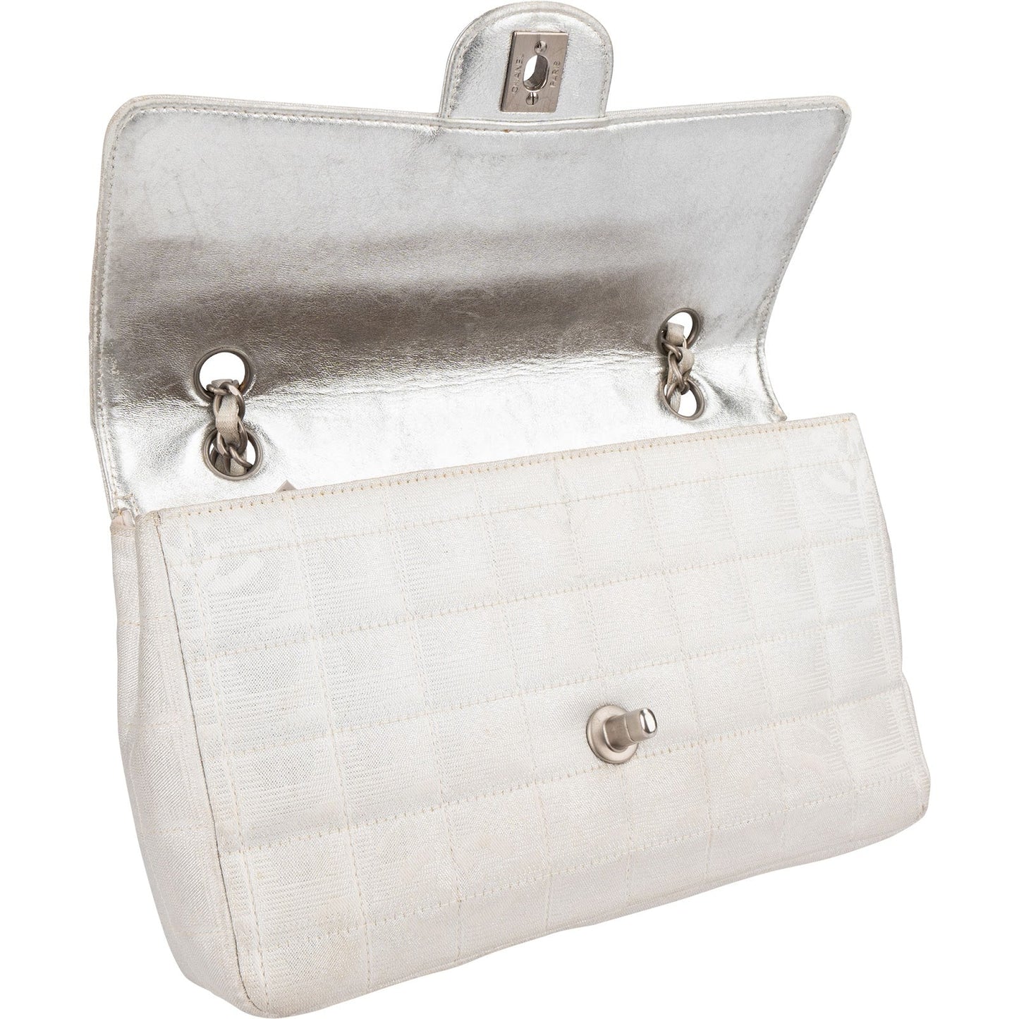 Chanel Travel Line Monogram Single Flap Shoulder Bag