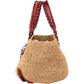 Balenciaga Raffia Panier Basket City Handbag
