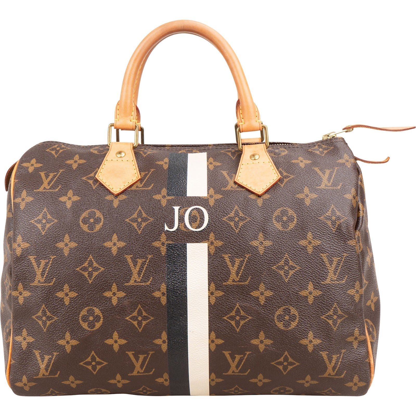 Louis Vuitton ID Monogram Canvas Speedy 30 Handbag