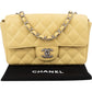 Chanel Quilted Caviar Leather Palladium Mini Rectangular Single Flap Crossbody Bag