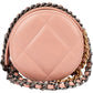 Chanel 19 Quilted Lambskin Round Crossbody Bag