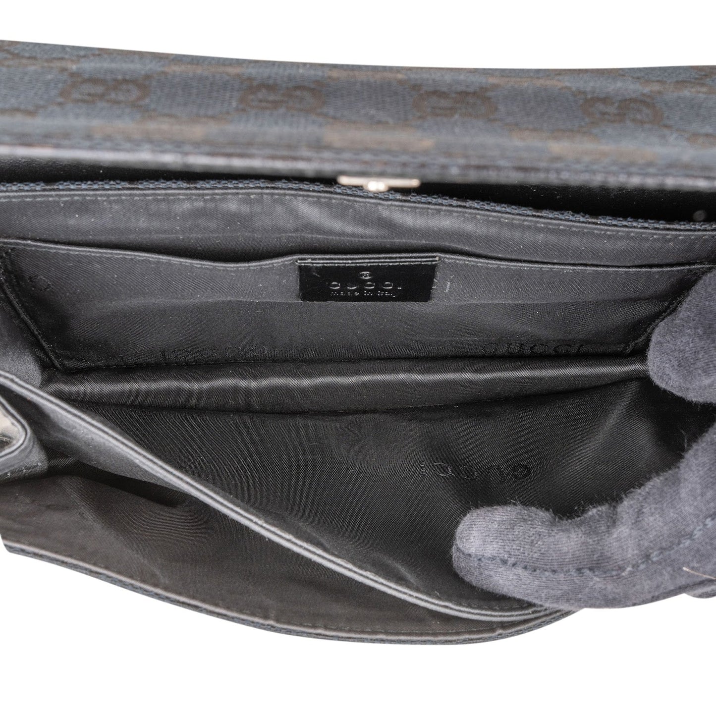 Gucci Monogram GG Canvas Pochette Accessoires Shoulder Bag