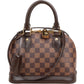 Louis Vuitton Monogram Damier Ebene Alma BB Handbag