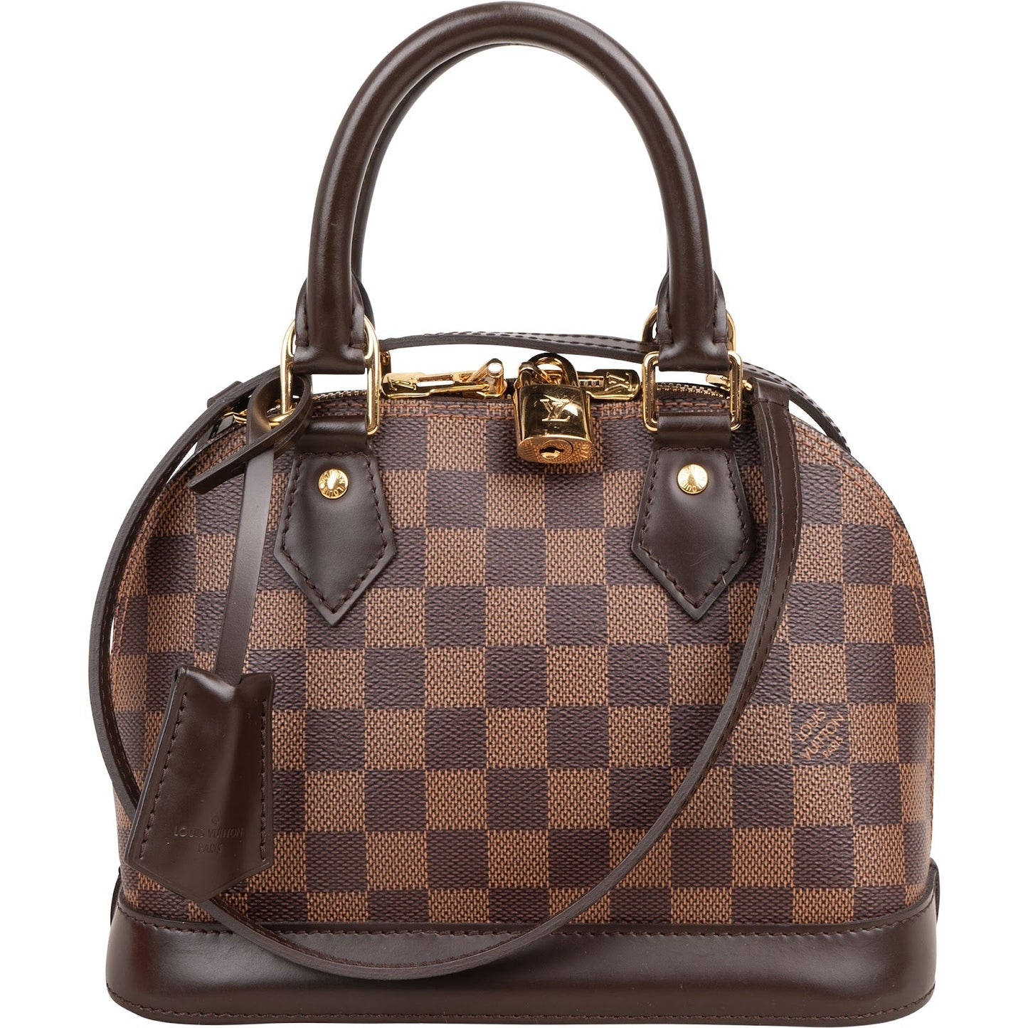 Louis Vuitton Monogram Damier Ebene Alma BB Handbag