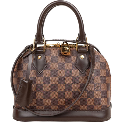 Louis Vuitton Monogram Damier Ebene Alma BB Handbag