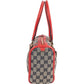 Gucci Monogram GG Canvas Boston Handbag