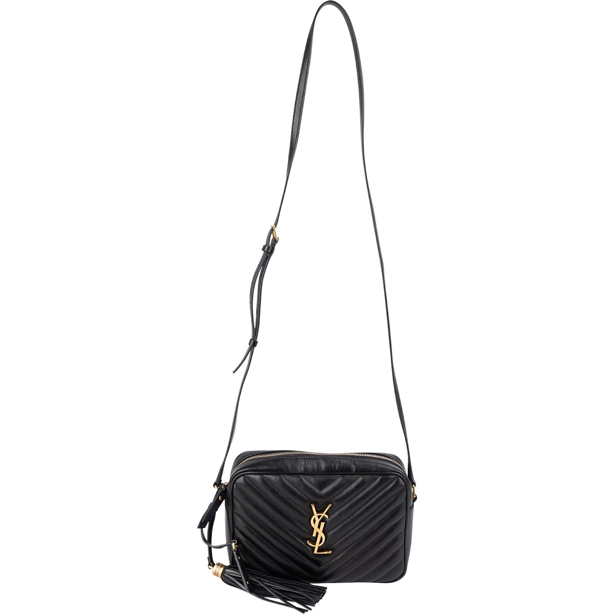 Yves Saint Laurent Quilted Leather Lou Camera Crossbody Bag