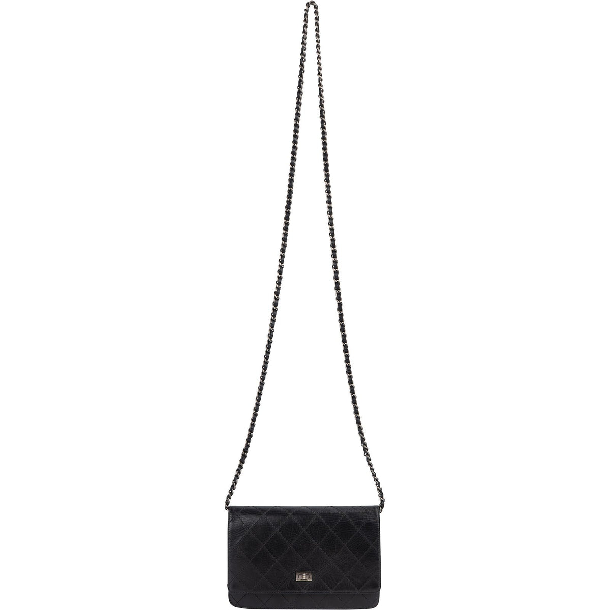 Chanel Stitching Calfskin Reissue 2.55 Wallet on Chain Crossbody Bag