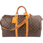 Louis Vuitton Monogram Canvas Keepall 50 Bandoulière Travel Bag