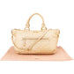Miu Miu Quilted Leather Bowler Handbag