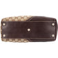 Gucci Monogram GG Canvas D-Ring Interlocking GG Tote Shoulder Bag