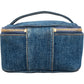 Chanel Denim CC Vanity Case Handbag