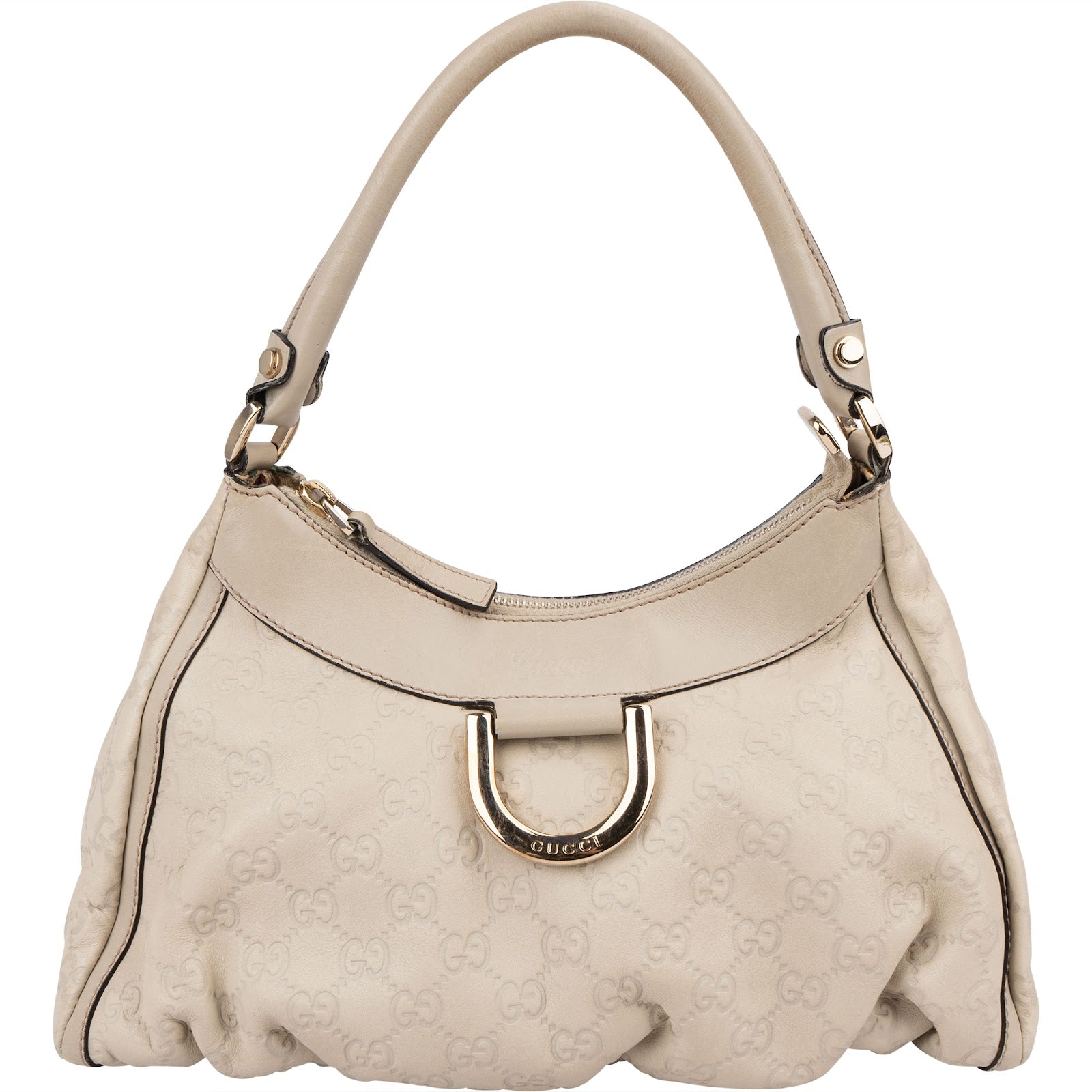 Gucci Guccissima Leather Abbey D-Ring Shoulder Bag