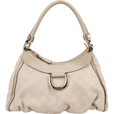 Gucci Guccissima Leather Abbey D-Ring Shoulder Bag