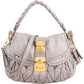 Miu Miu Matelassé Nappa Leather Coffer City Shoulder Bag