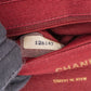 Chanel Chevron Velvet Half Moon Single Flap Crossbody Bag