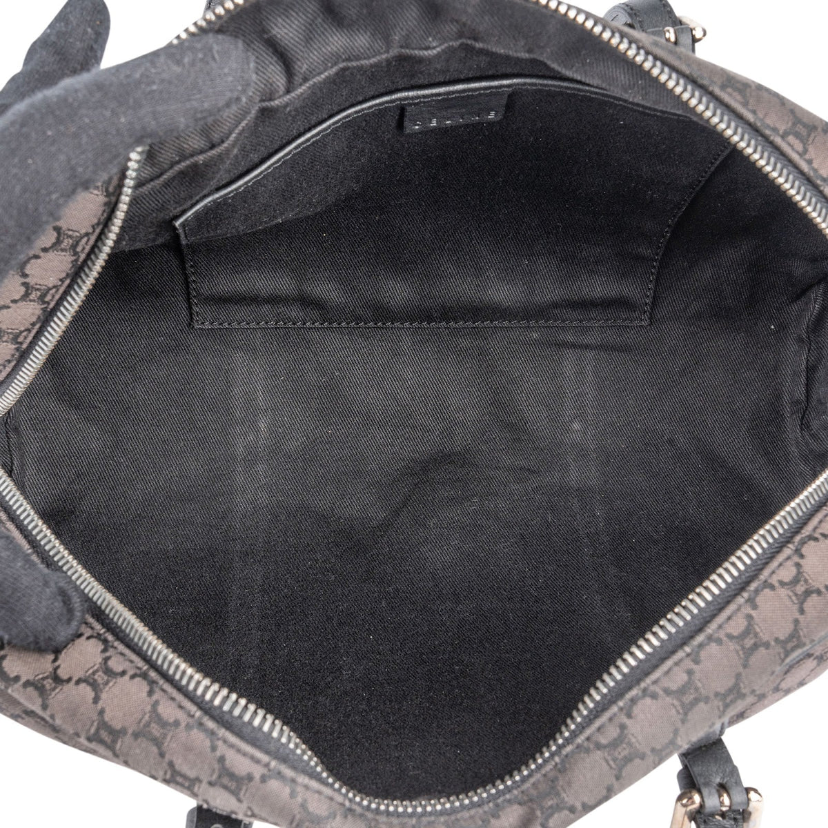 Celine Boston aus schwarzem Macadam-Nylon – Ansicht 9