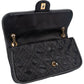 Chanel  Stitching Lambskin Single Flap Shoulder Bag