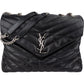 Yves Saint Laurent Quilted Calfskin Loulou Medium Crossbody Bag