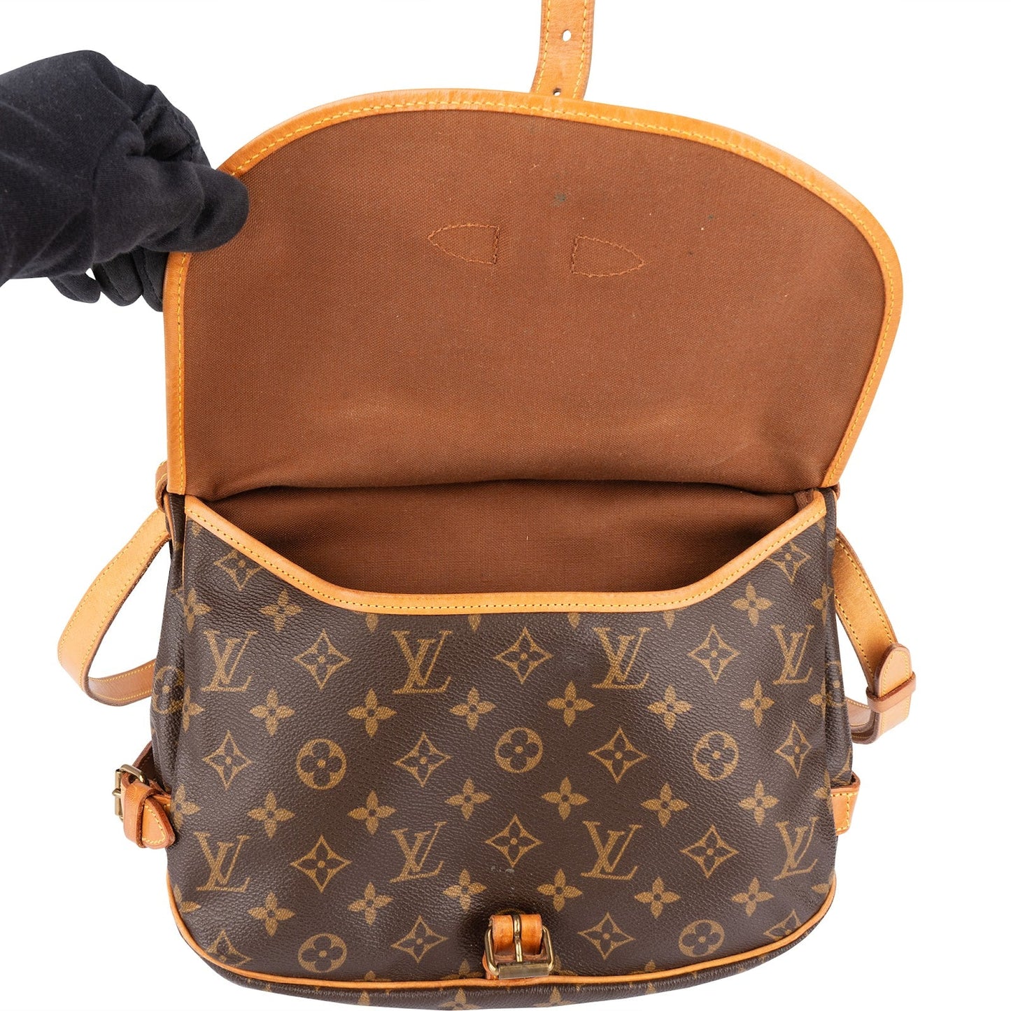 Louis Vuitton Monogram Canvas Saumur 30 Crossbody Bag