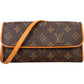Louis Vuitton Monogram Canvas Twin Pochette Accessoire Crossbody Bag