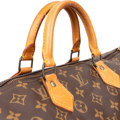 Louis Vuitton Monogram Canvas Speedy 40 Handbag