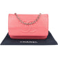 Chanel Caviar Leather CC Wallet On Chain Crossbody Bag