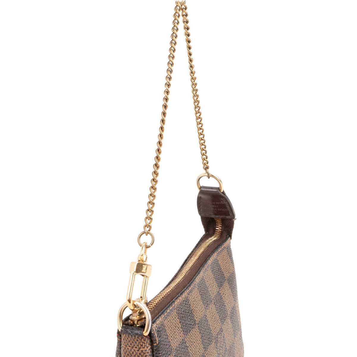 Louis Vuitton Monogram Damier Ebene Mini Pochette Accessoires Handbag