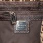 Fendi Monogram Zucca Canvas Baguette Shoulder Bag