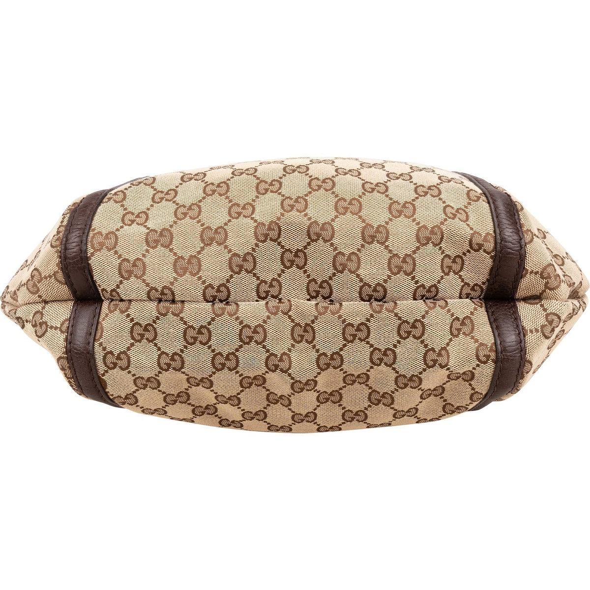 Gucci Monogram GG Canvas Indy Hobo Shoulder Bag