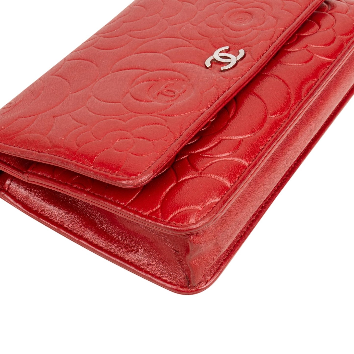 Chanel Leather Leather Wallet On Chain Crossbody Bag