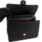 Chanel Quilted Lambskin 24K Gold Single Flap Shoulder Bag