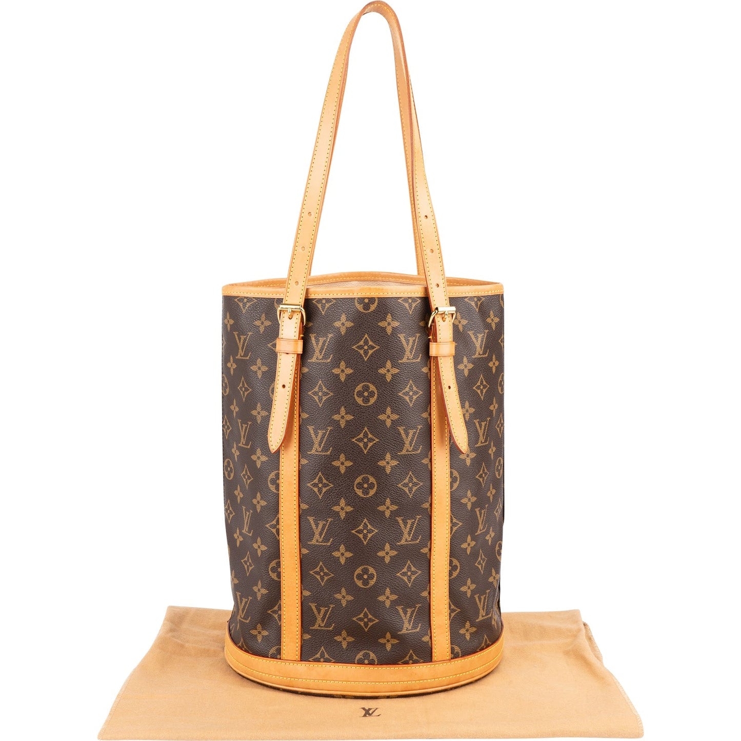 Louis Vuitton Monogram Canvas Bucket GM Shoulder Bag