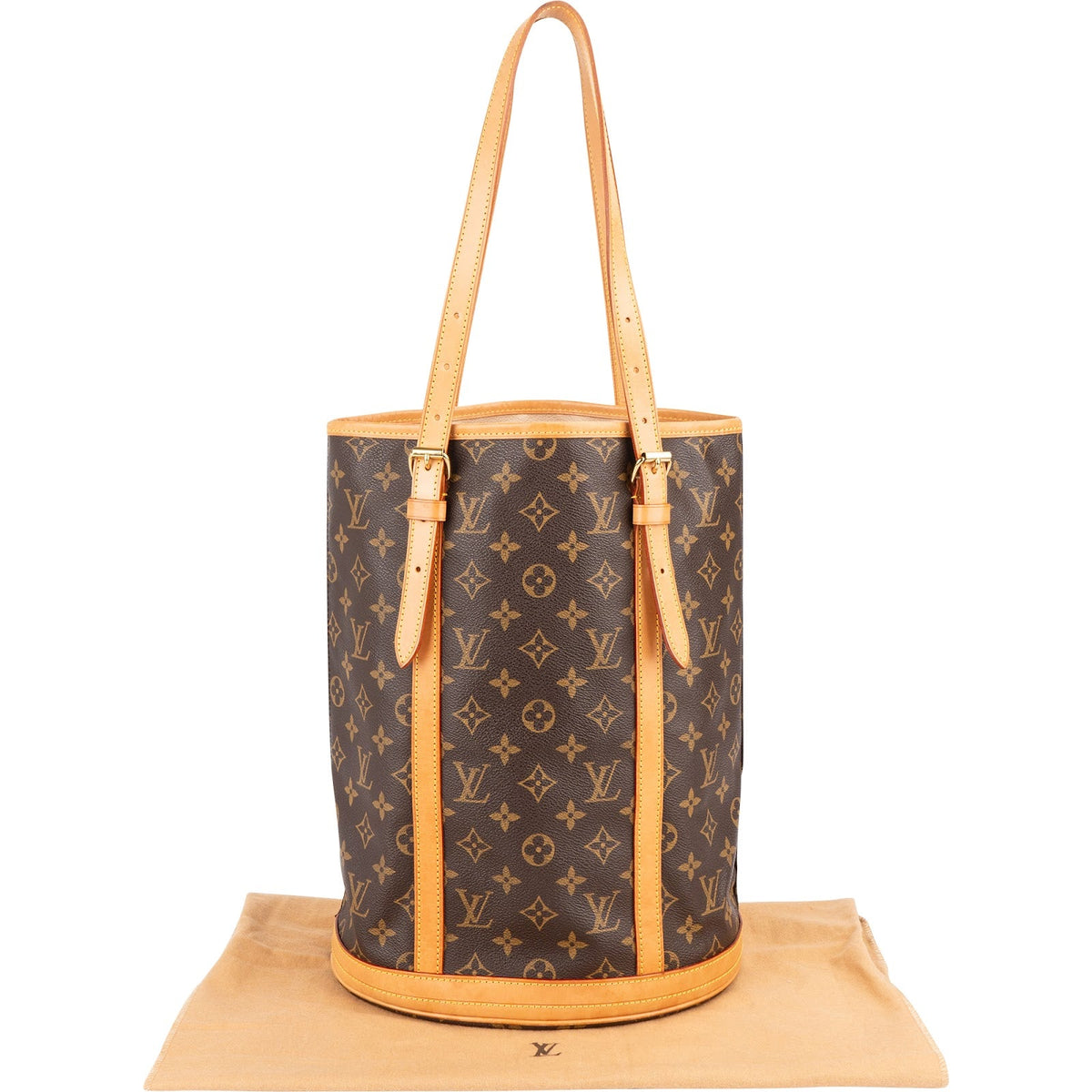 Louis Vuitton Monogram Canvas Bucket GM Shoulder Bag