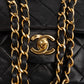 Chanel Quilted Lambskin 24K Gold Medium Double Flap Shoulder Bag