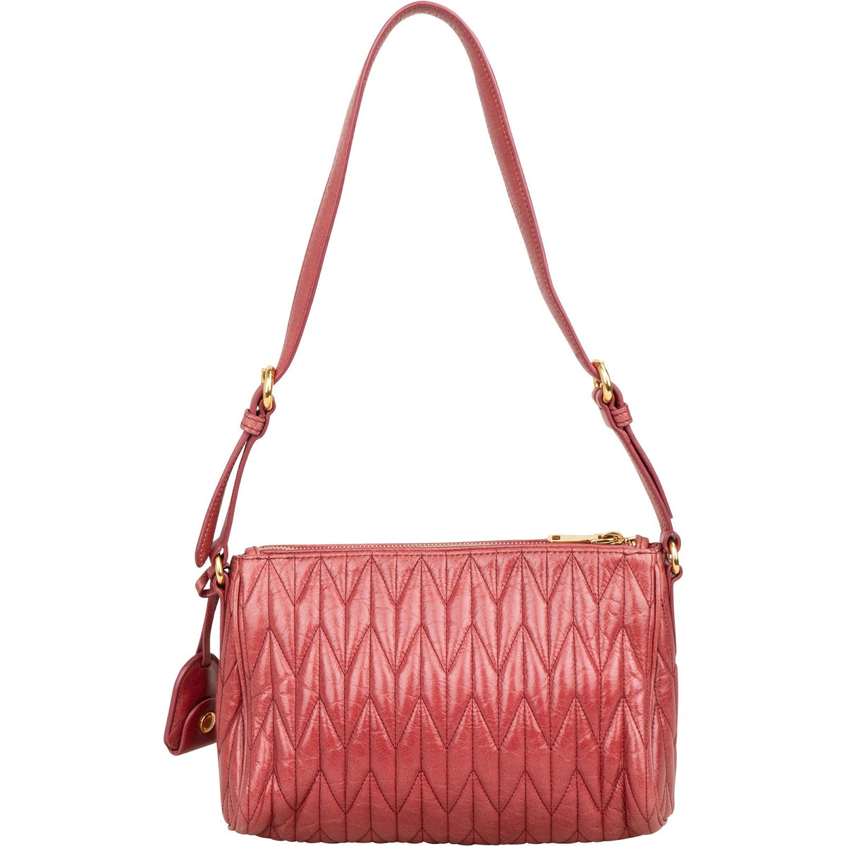 Miu Miu Quilted Nappa Leather Shoulder Bag