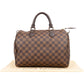 Louis Vuitton Monogram Damier Ebene Speedy 30 Handbag