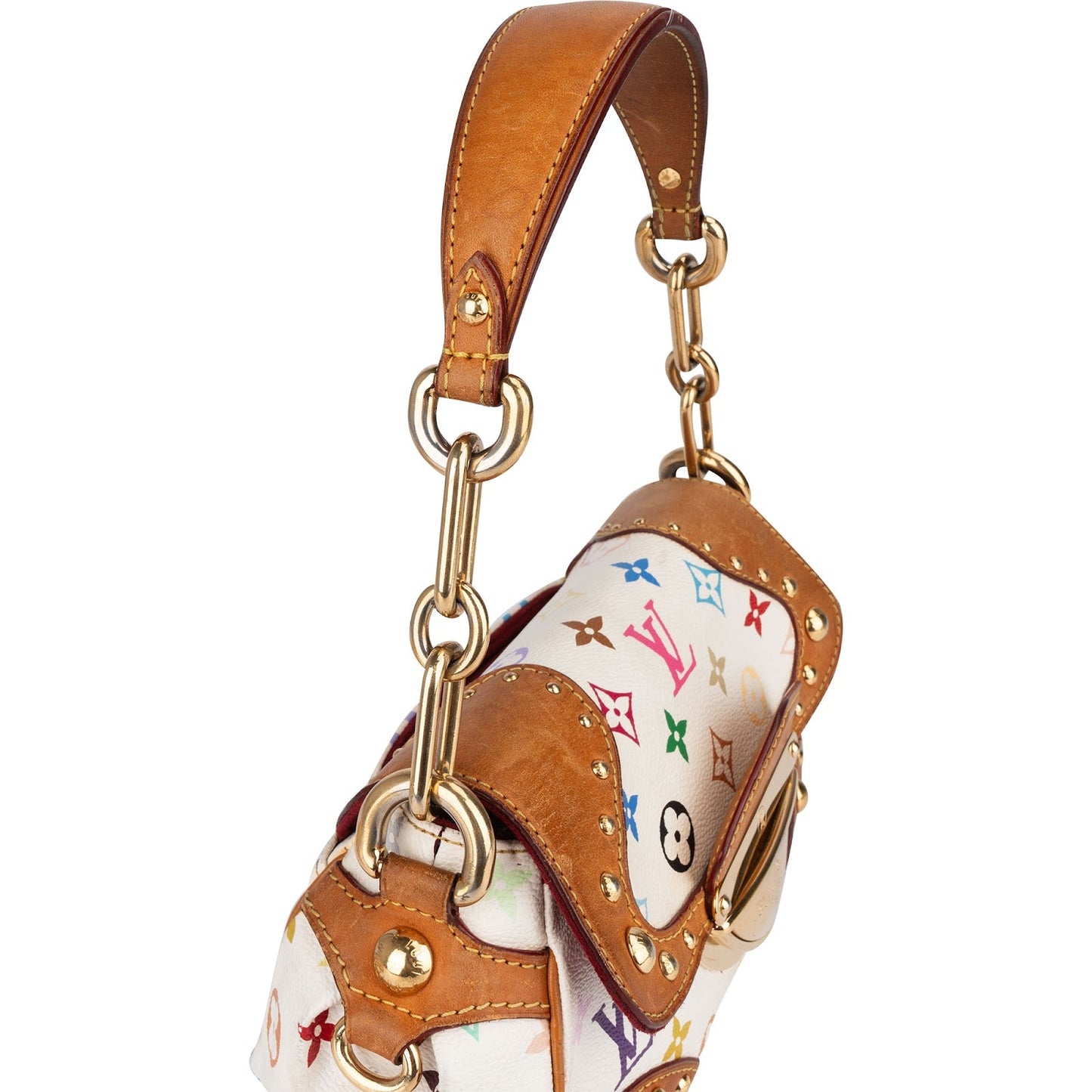 Louis Vuitton Canvas Monogram Murakami Multicolor Marilyn Handbag