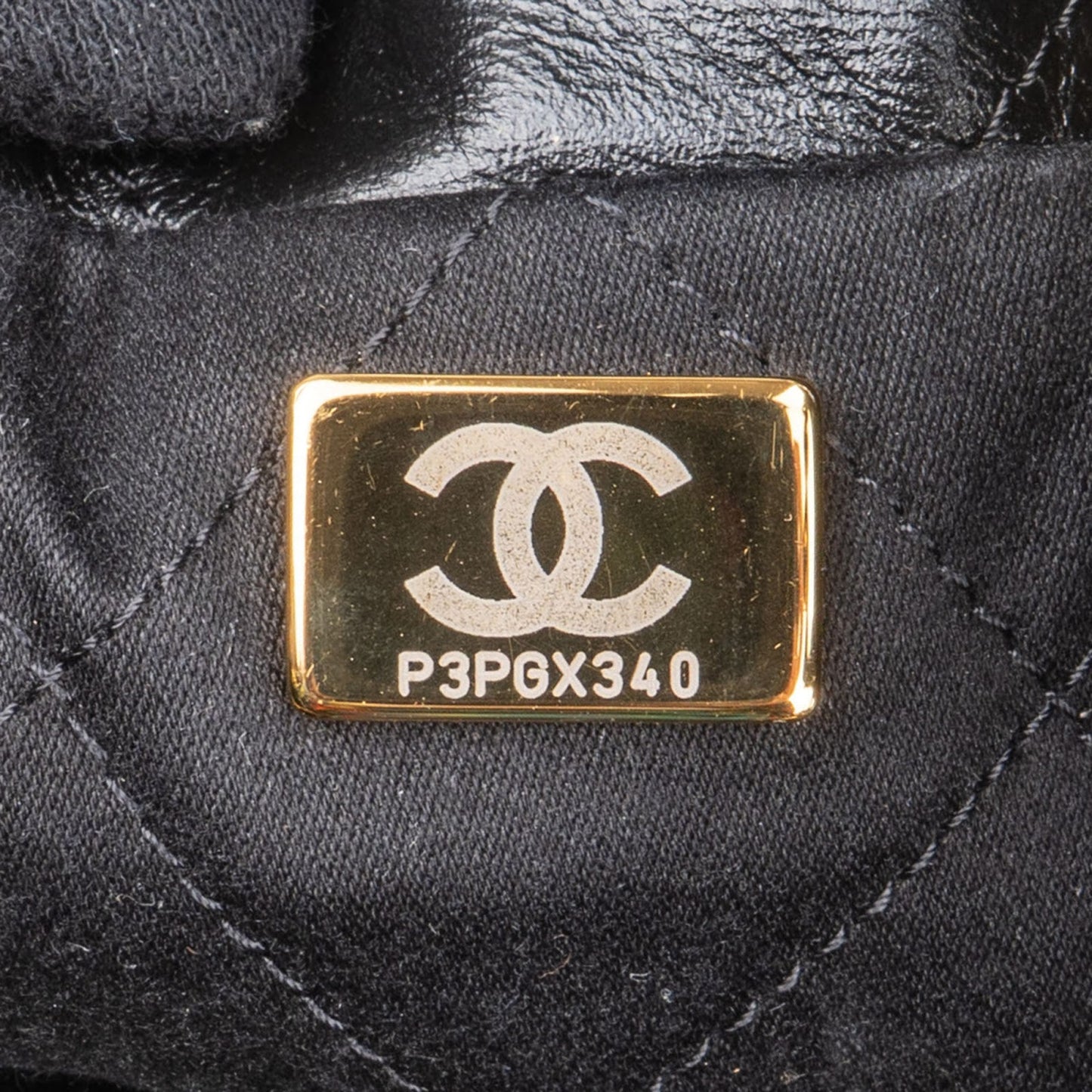 Chanel 22 Quilted Lambskin Drawstring Crossbody Bag