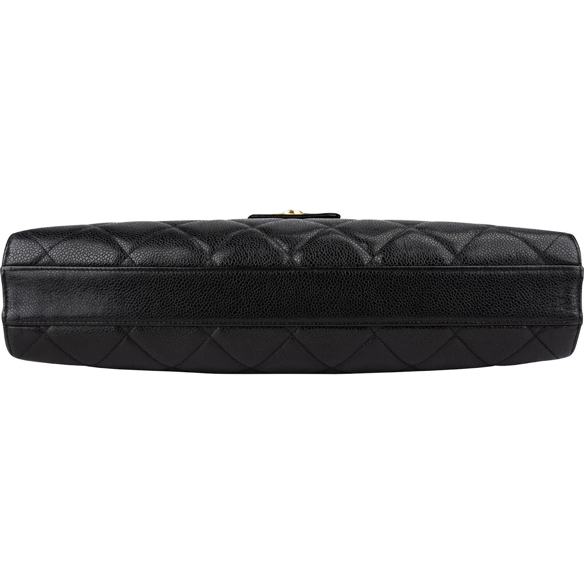 Chanel Quilted Caviar Leather 24K Top Handle Briefcase Handbag