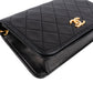Chanel Quilted Lambskin 24K Gold Single Flap Shoulder Bag