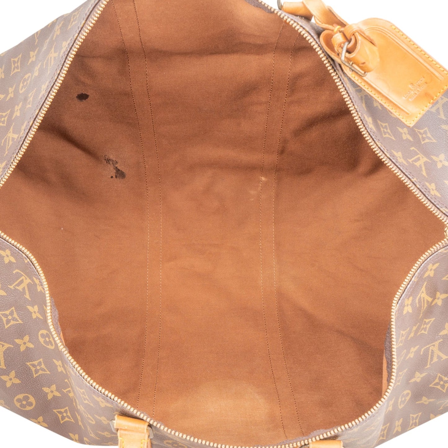 Louis Vuitton Monogram Canvas Keepall 60 Bandoulière Travel Bag